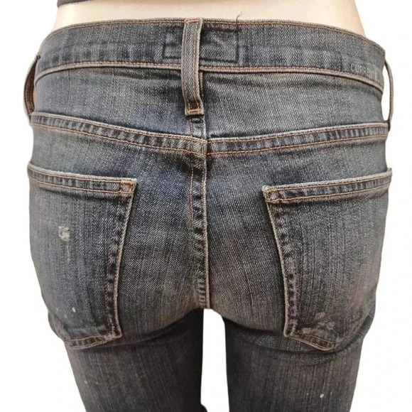 Current Elliott Distressed Skinny Jeans Size 27 - Picture 5 of 11